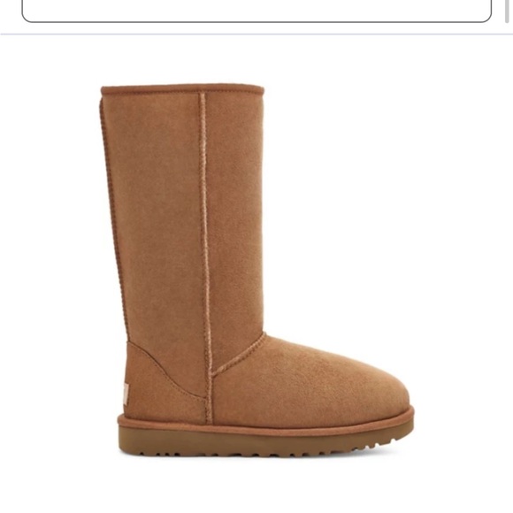 Women's UGG Classic II Chestnut Tall Boots - Picture 1 of 6